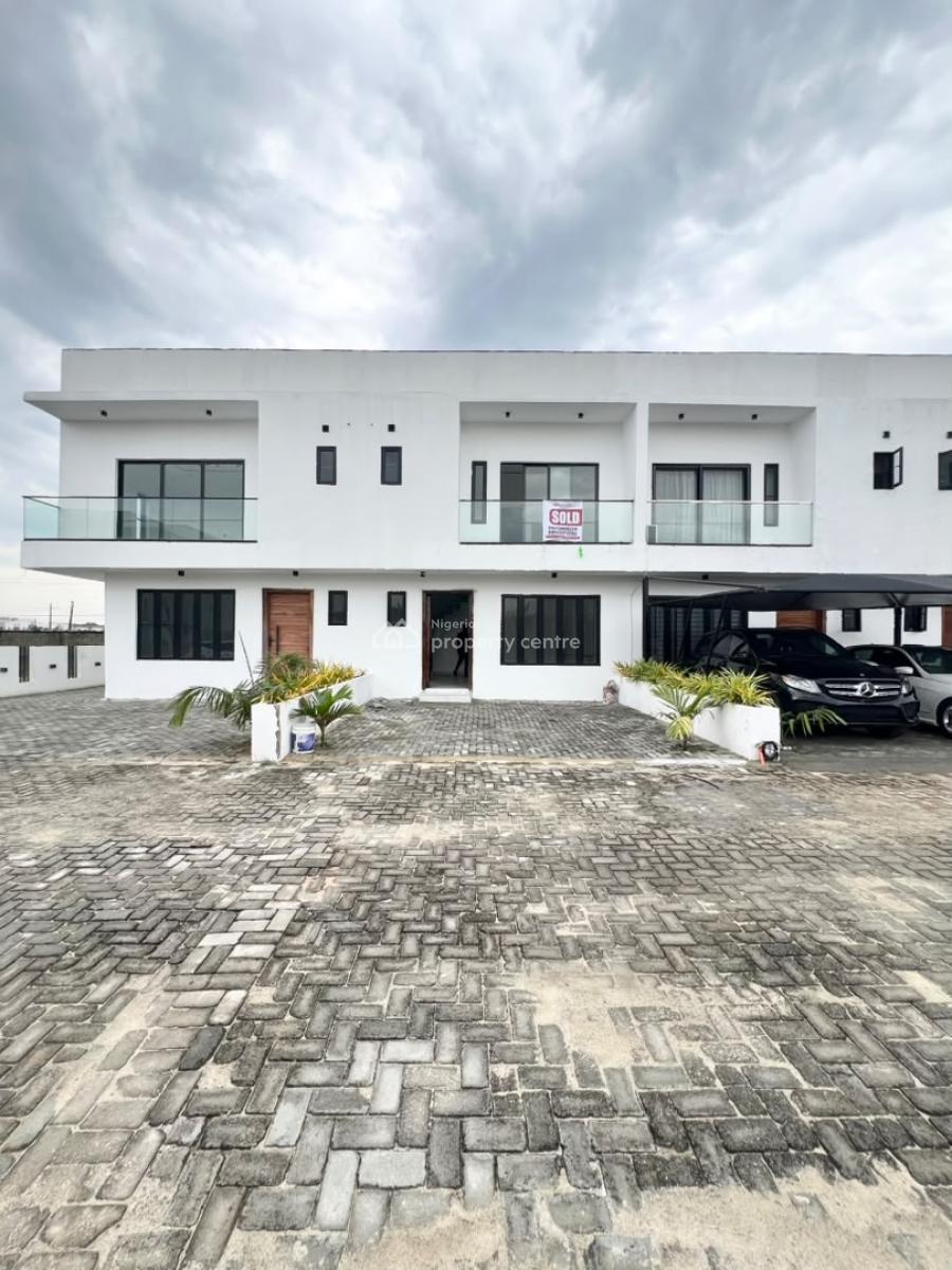Brand New 3 Bedroom with Bq, Abraham Adesanya, Lekki, Lagos, Terraced Duplex for Rent