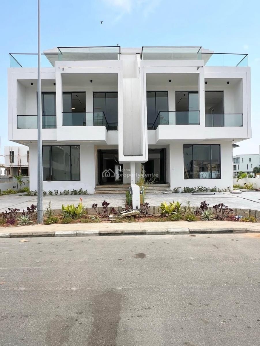 5 Bedroom Manson with Cinema, Pool and Rooftop Area, Contemporary 5 Bedroom Semi Detached Duplex, Ikate, Lekki, Lagos, Semi-detached Duplex for Sale
