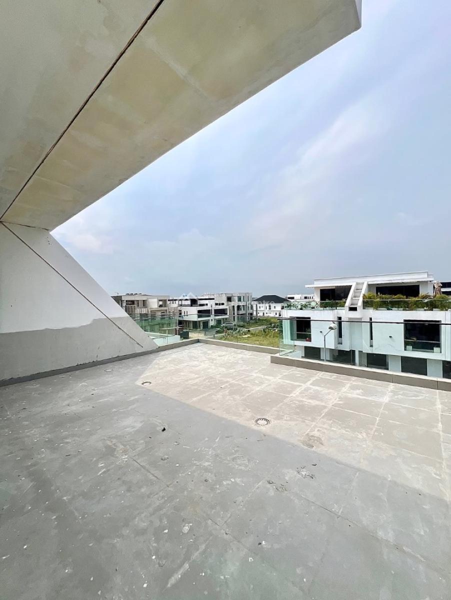 5 Bedroom Manson with Cinema, Pool and Rooftop Area, Contemporary 5 Bedroom Semi Detached Duplex, Ikate, Lekki, Lagos, Semi-detached Duplex for Sale