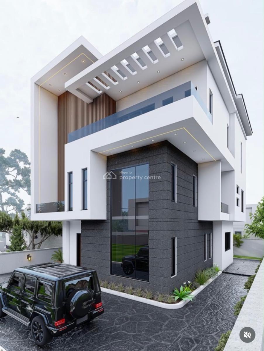 Newly Built 5 Bedroom Fully Detached  Duplex with Bq, Adeniyi Jones, Ikeja, Lagos, Detached Duplex for Sale