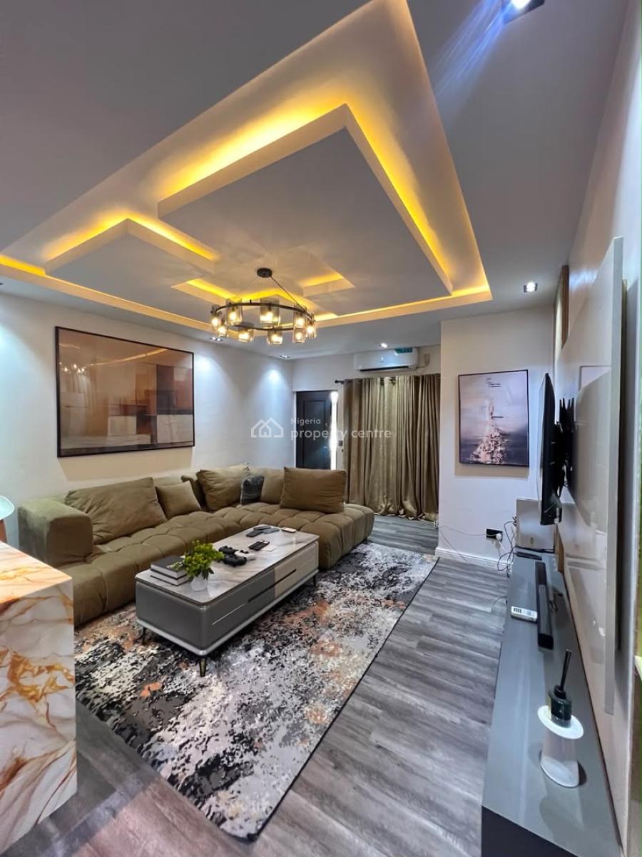Beautiful,fully Furnished 3 Bedrooms Apartments, Spar Road ,on Cowrie Creek Road Ikate, Ikate, Lekki, Lagos, Flat / Apartment for Rent