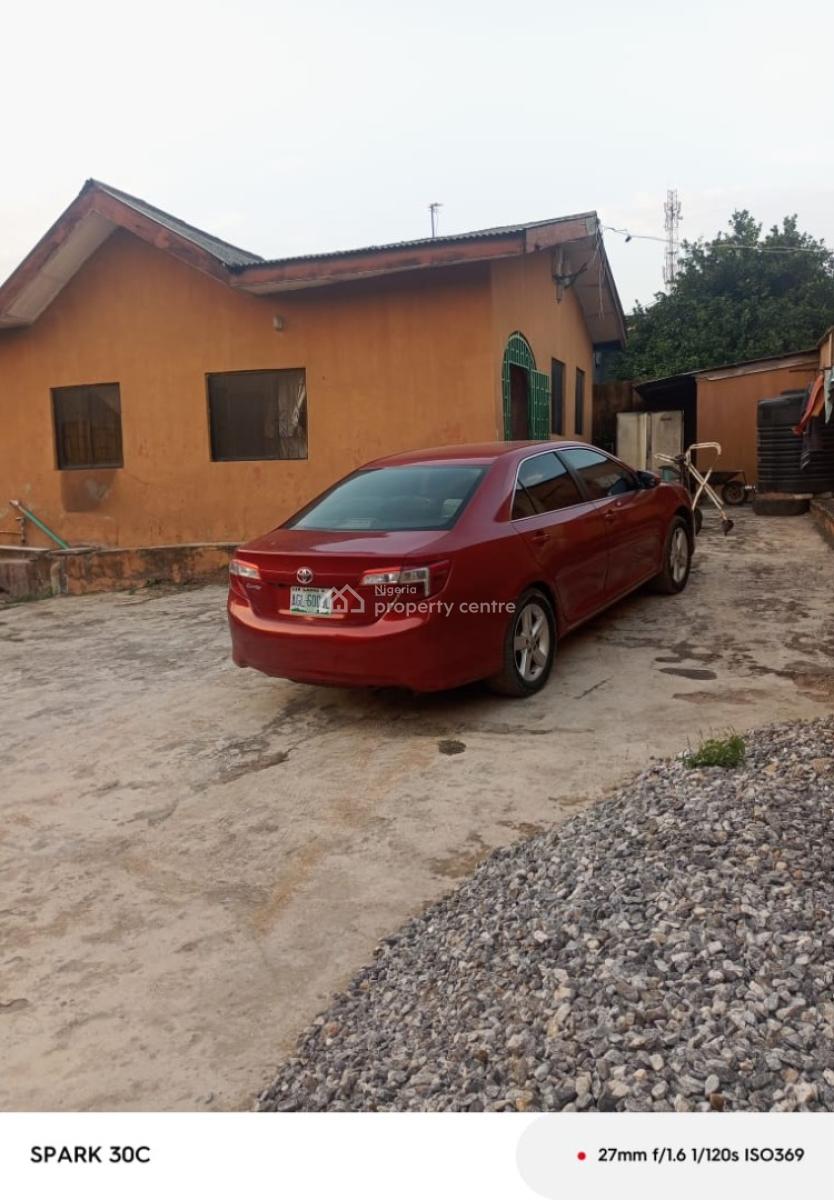 Full Plot of Land with 2 Solid Buildings, Obawole, Ogba, Ikeja, Lagos, Residential Land for Sale