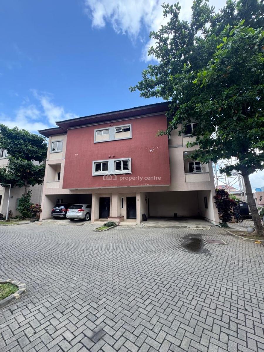 Neatly Maintained 4bedroom Semi Detached Duplex + Bq, Osapa, Lekkk, Lagos, Osapa, Lekki, Lagos, Semi-detached Duplex for Rent