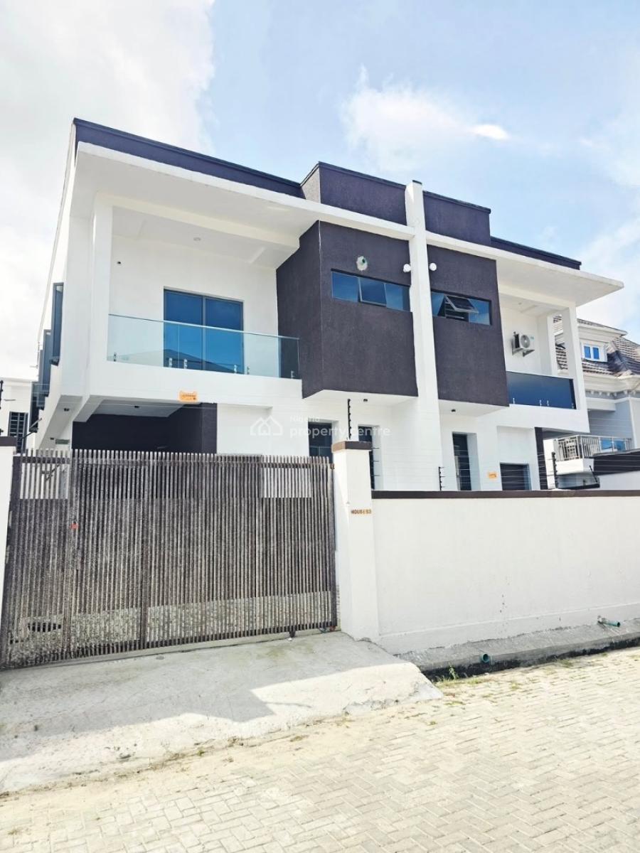 4 Bedroom Semi Detached Duplex with Bq, Sangotedo, Ajah, Lagos, Semi-detached Duplex for Sale