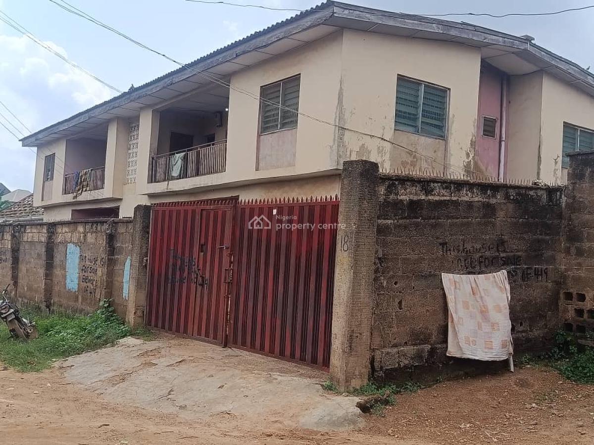 Block of 4 Flats + 7 Rooms Bq, Kajorepo Community Grammar School Area, Orogun, Ibadan, Oyo, Block of Flats for Sale