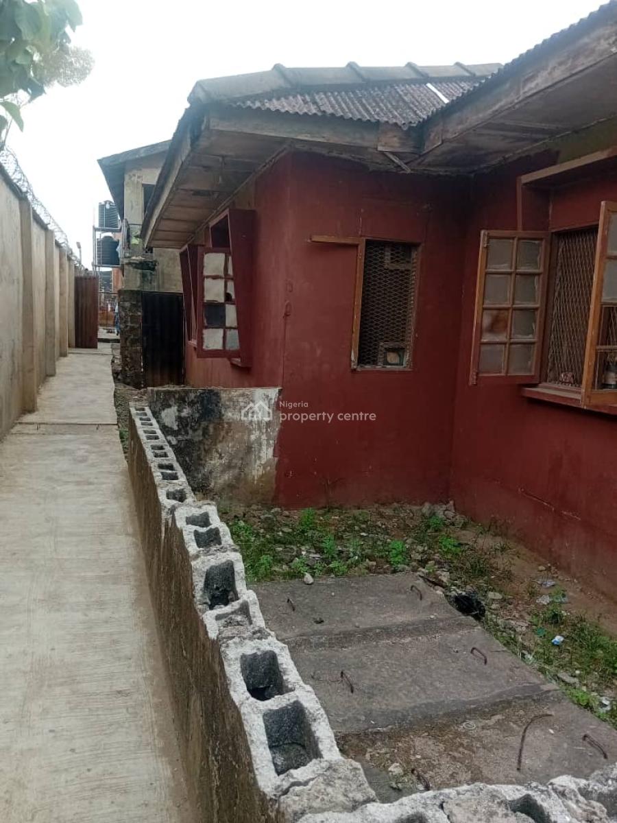 Compact Half Plot of Land with a Bungalow, Off Ipaja Road, Agege, Lagos, Residential Land for Sale