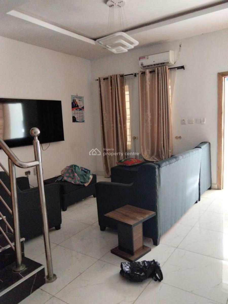 Sweet 3 Bedroom Terrace with Ac in Ikota Gra, Ikota Gra, Lekki, Lagos, Terraced Duplex for Rent