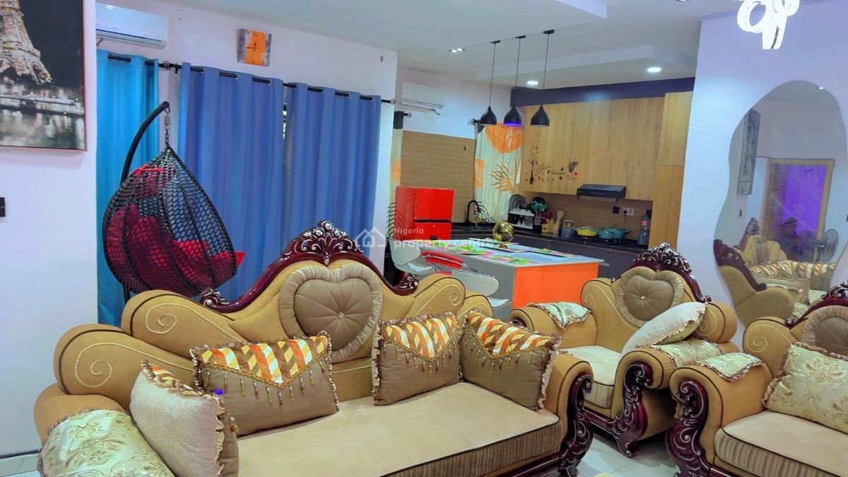 3 Bedroom Flat, Dideolu Estate, Ogba, Ikeja, Lagos, Flat / Apartment Short Let