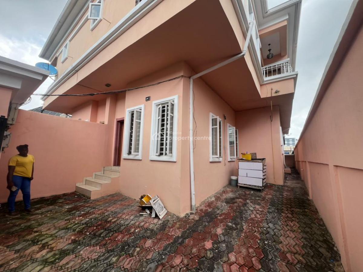 4 Bedroom Semi Detached Duplex with Bq, Ikota, Ikota, Lekki, Lagos, Terraced Duplex for Sale