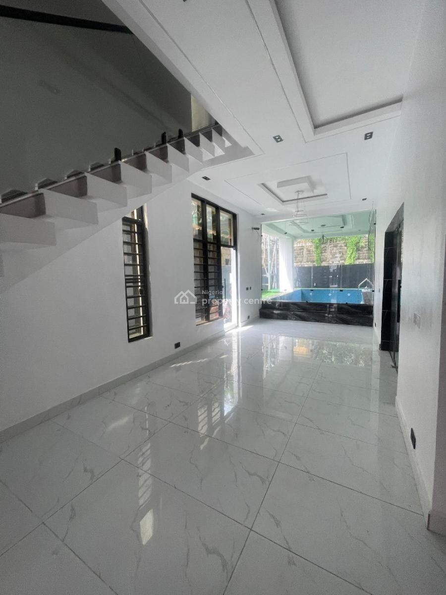 The Sapphire Manor  Luxury Duplex with Cinema & Pool, Located in a Organized Residential Layout, Chevron Lekki, Lekki, Lagos, Detached Duplex for Sale