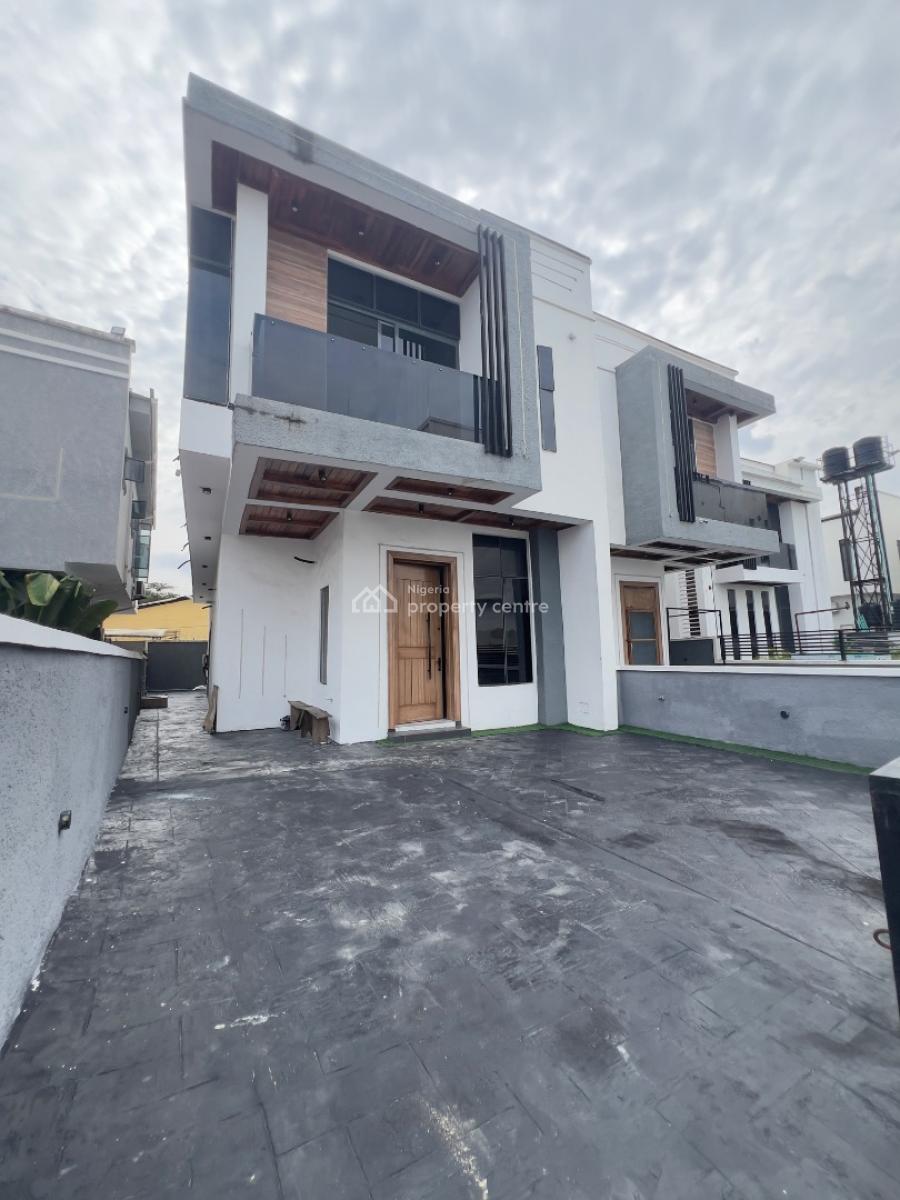 4 Bedroom Semi Detached Duplex with Bq, Chevron, Lekki, Lagos, Semi-detached Duplex for Sale