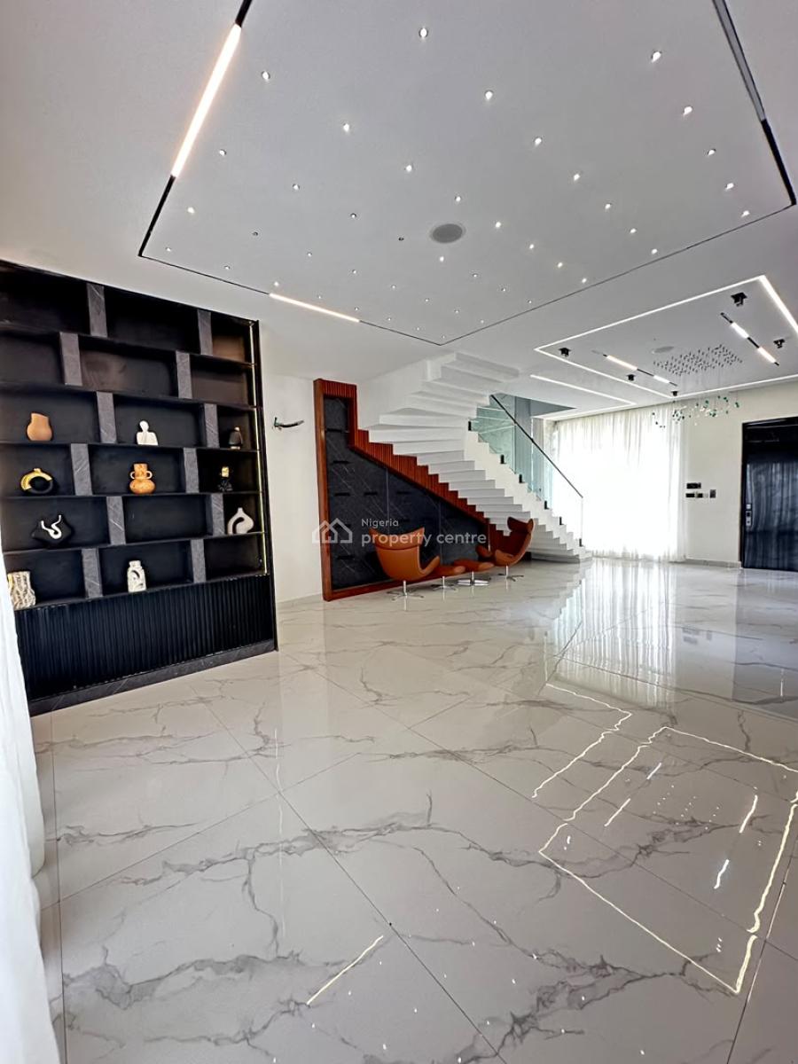 Exquisite, Spacious 5 Bedroom Terrace Duplex with Self Compound and Bq, Lekki Phase1, Lekki, Lagos, Terraced Duplex for Sale