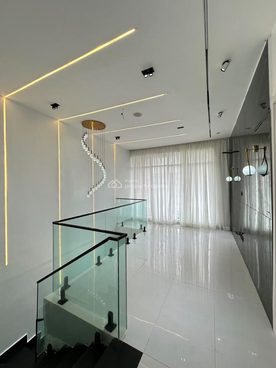 Exquisite, Spacious 5 Bedroom Terrace Duplex with Self Compound and Bq, Lekki Phase1, Lekki, Lagos, Terraced Duplex for Sale