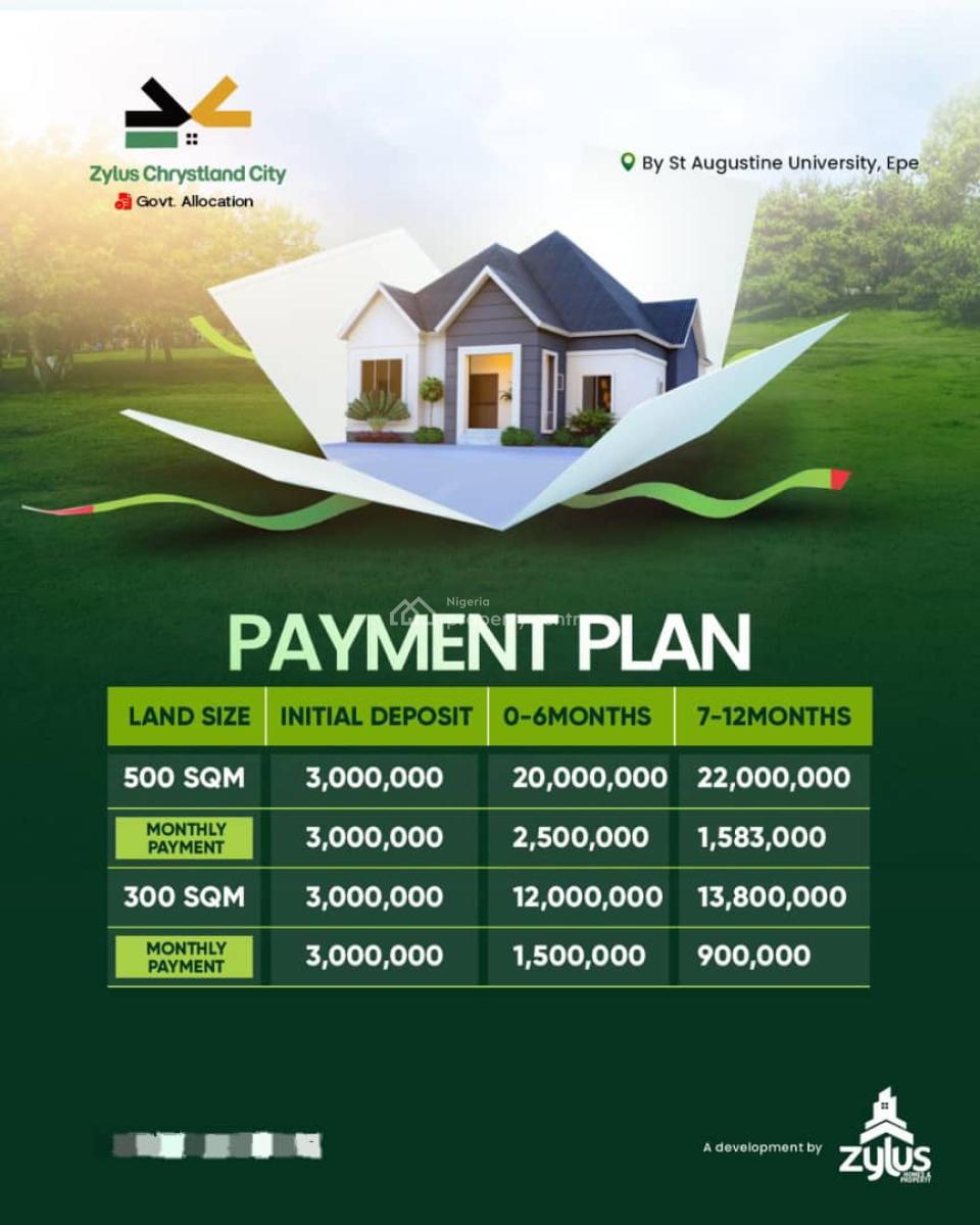 Verified Buy &build C of O Property with No Hidden Charges, Beside Augustine University, Get Started with an Initial Deposit, Epe, Lagos, Mixed-use Land for Sale