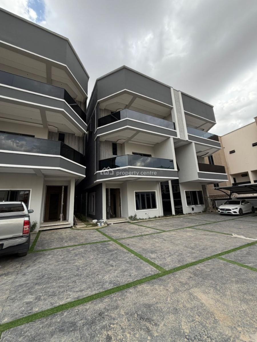Newly Built 4 Bedroom with a Bq, Utako, Abuja, Terraced Duplex for Sale