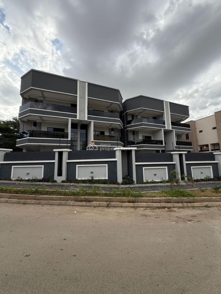 Newly Built 4 Bedroom with a Bq, Utako, Abuja, Terraced Duplex for Sale