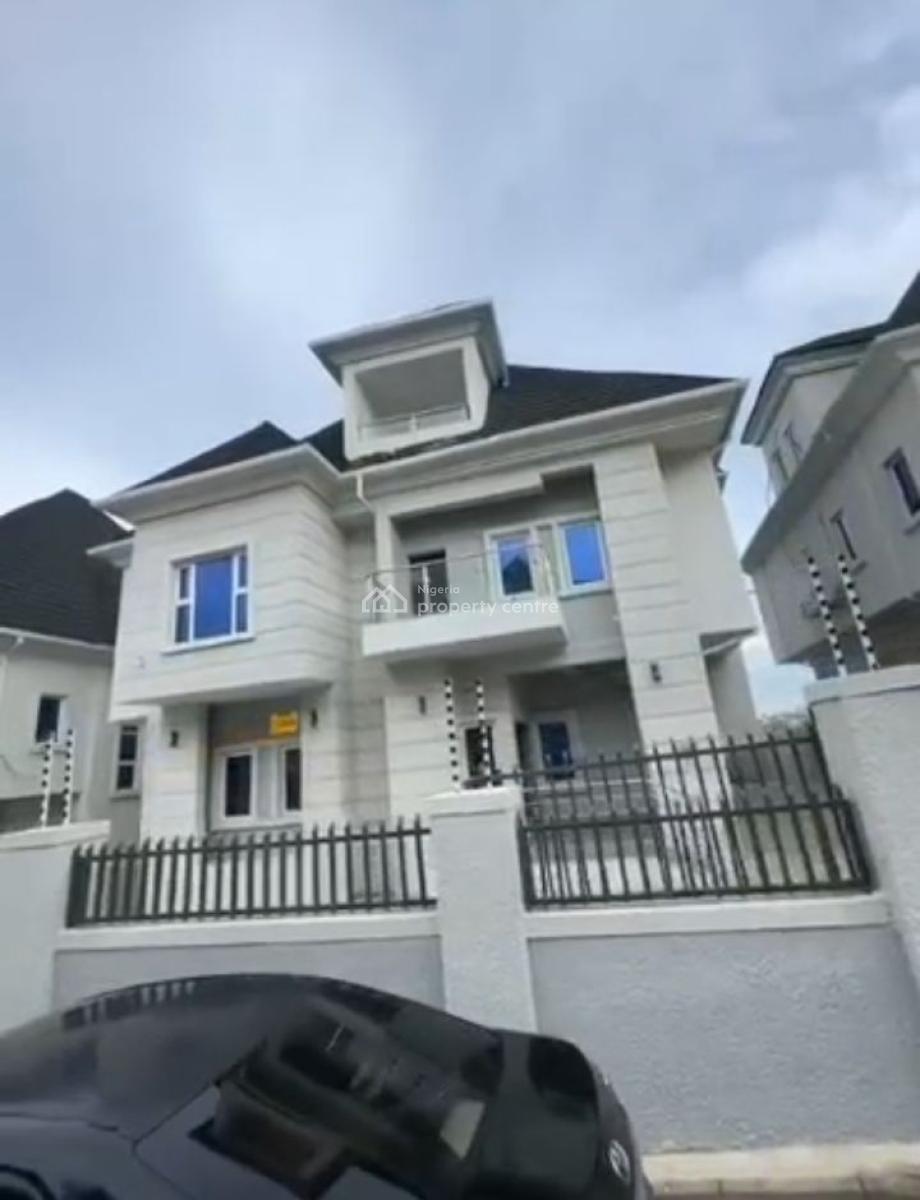 5bedroom Fully Detached Duplex in a Mini Estate in Guzape, After H-medix Before Coza, Guzape District, Abuja, Detached Duplex for Sale