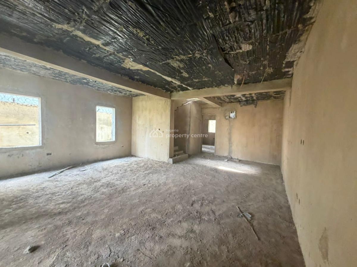 4 Bedroom Shell Carcass with Bq, Jahi, Abuja, Terraced Duplex for Sale