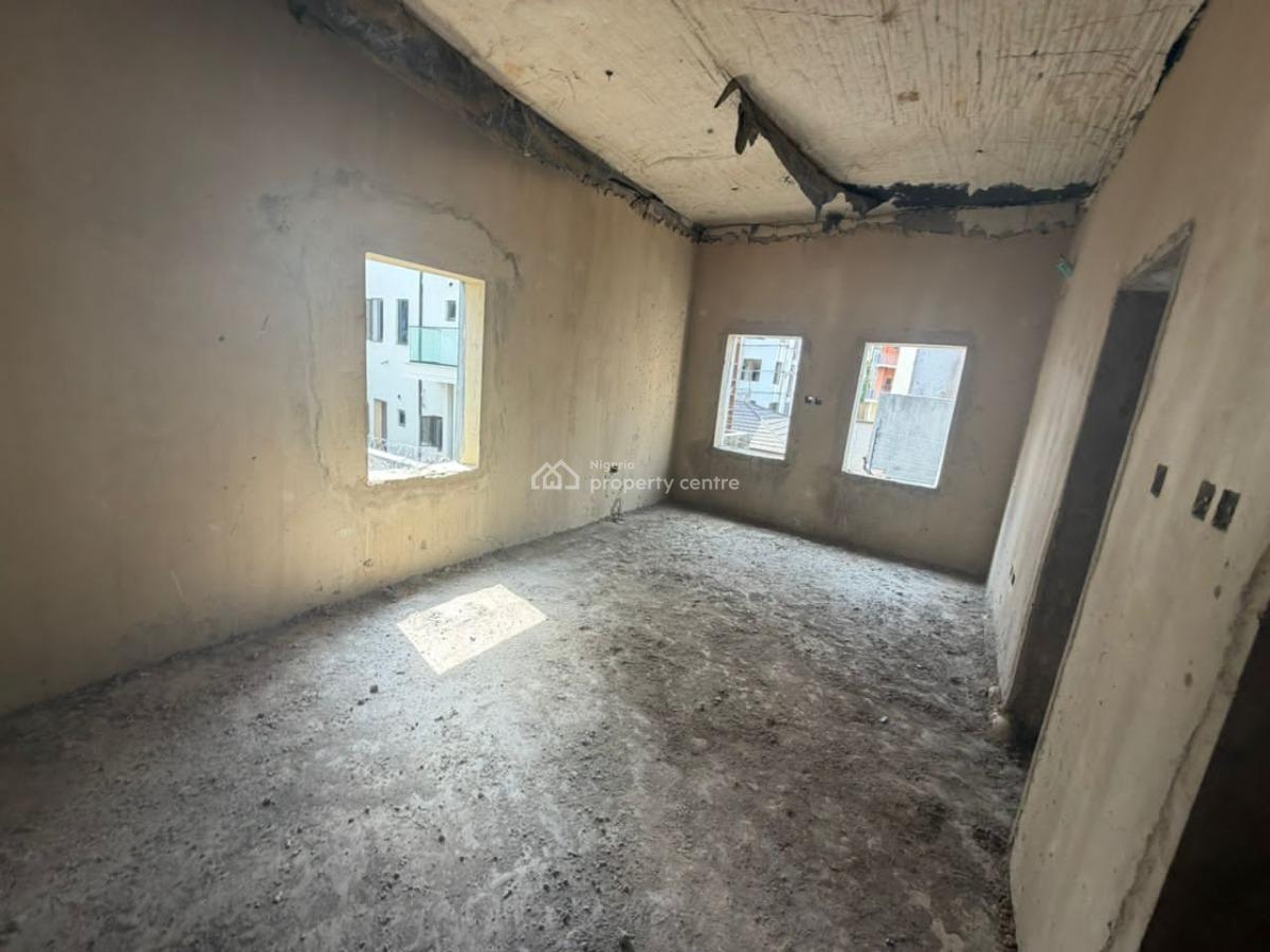 4 Bedroom Shell Carcass with Bq, Jahi, Abuja, Terraced Duplex for Sale