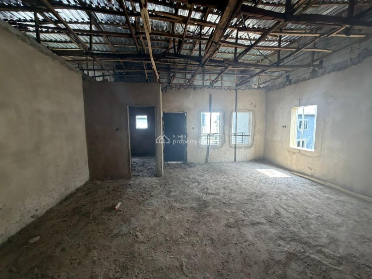 4 Bedroom Shell Carcass with Bq, Jahi, Abuja, Terraced Duplex for Sale