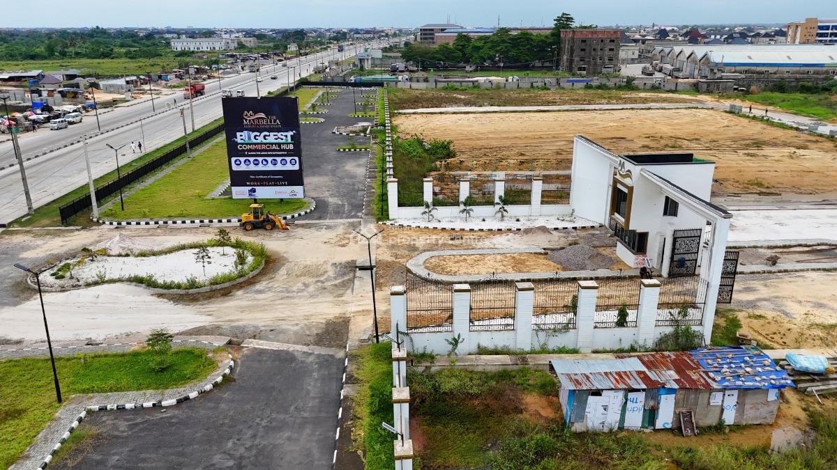 Buy & Build Titled Land Suitable for Malls, Hospital, Warehouse, Plaza, Directly Facing Lekki Epe Expressway, Flexible Payment Plan Available, Ibeju Lekki, Lagos, Commercial Land for Sale