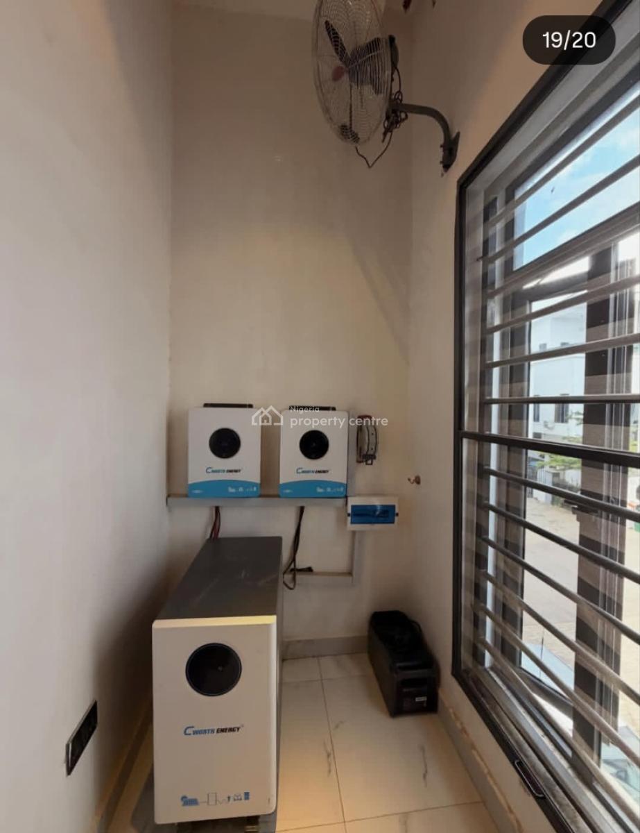 Automated 4 Bedrooms Detached Duplex + Bq, By Gilmore Yard, Jahi, Abuja, Detached Duplex for Sale