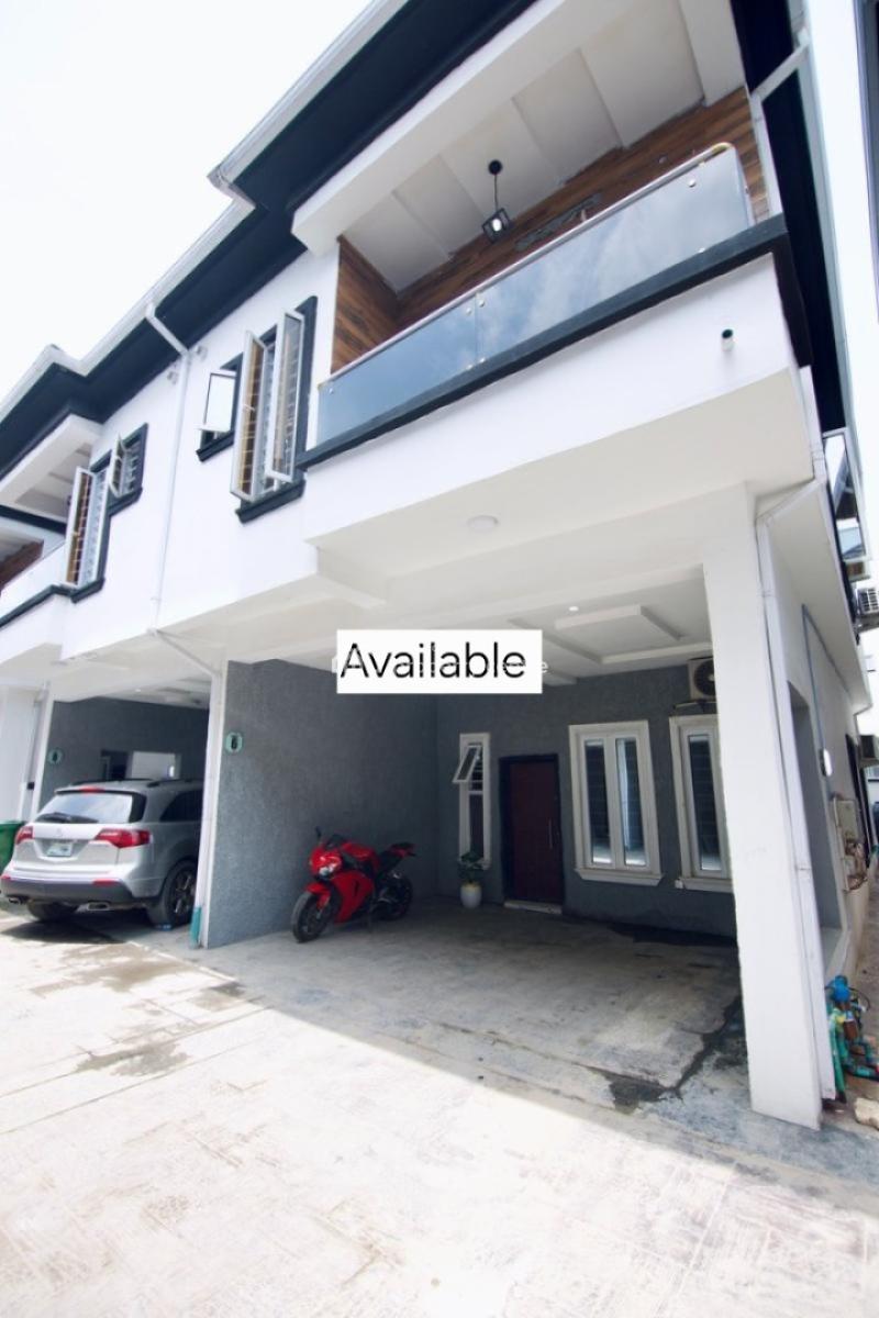 Spacious  Well Built 4bed Semi Duplex in a Secure Estate,  Flood Free, Orchid, Lekki, Lagos, Semi-detached Duplex for Sale