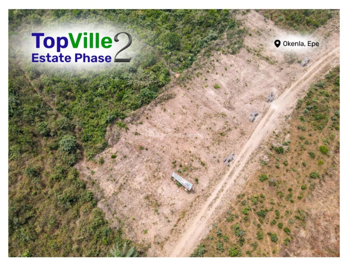Affordable and Verified Dry Land, Topville 2 Located 30mins Drive From Igbonla Model College Okerala, Epe, Lagos, Mixed-use Land for Sale