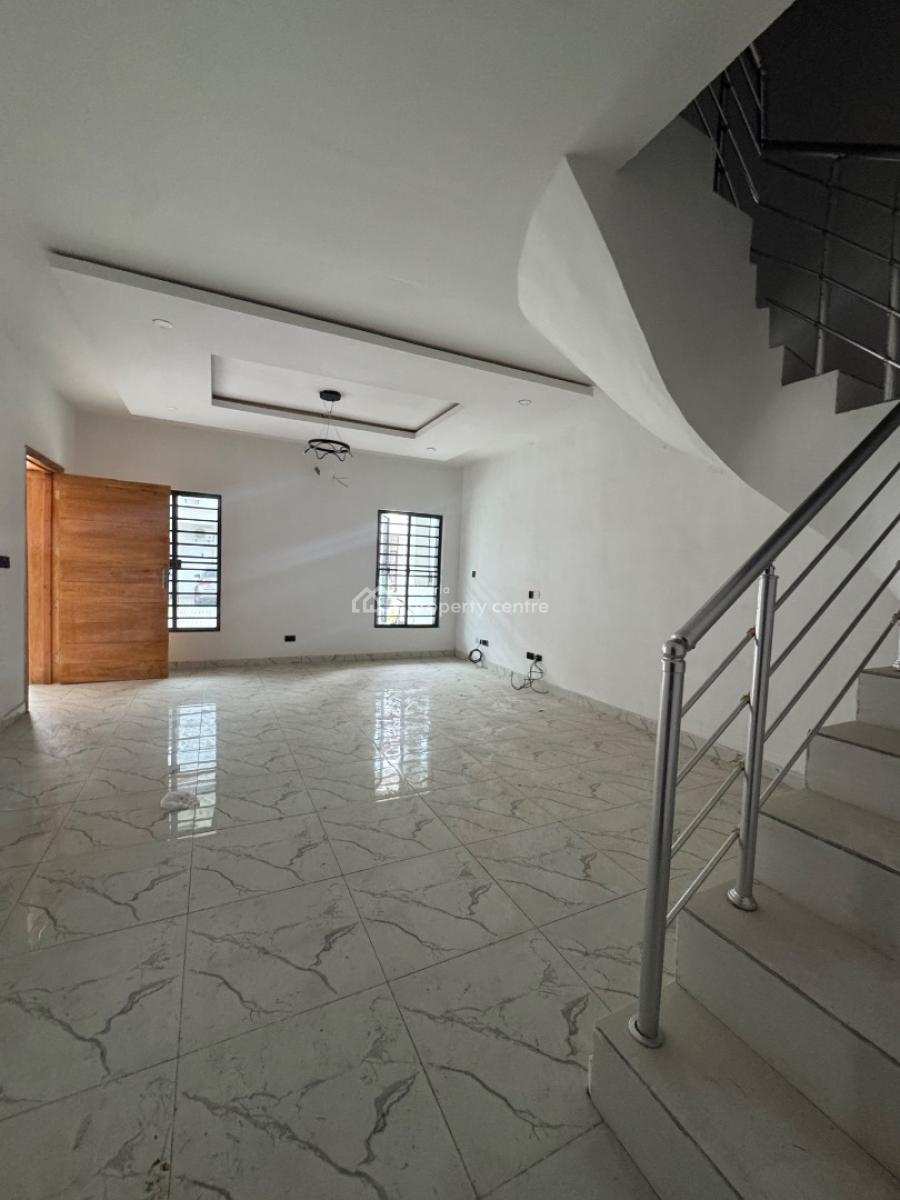 Luxurious Brand New Well Structured 4 Bedroom & Gym in a Secure Estate, Vgc Harris Drive Lekkj, Lekki, Lagos, Terraced Duplex for Sale