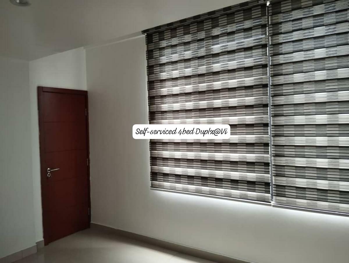 Serviced 4 Bedroom Terrace Duplex with Pool Bq and Other Facilities, Victoria Island (vi), Lagos, Terraced Duplex for Rent