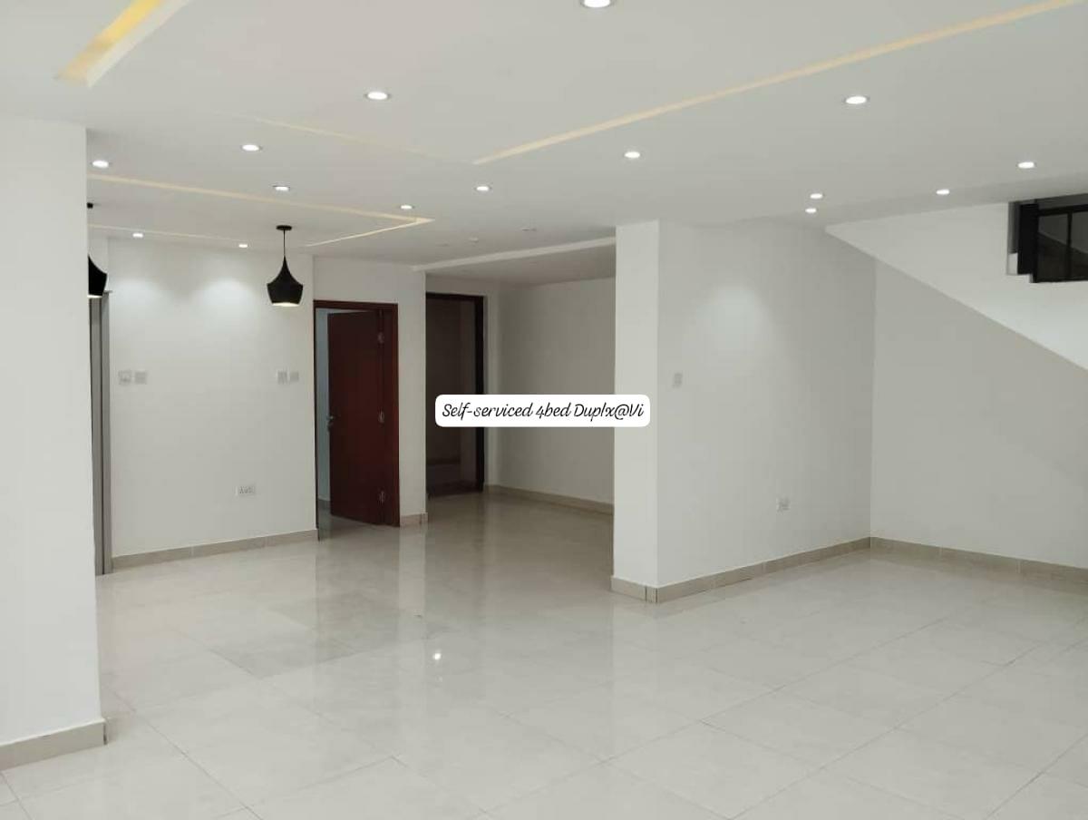 Serviced 4 Bedroom Terrace Duplex with Pool Bq and Other Facilities, Victoria Island (vi), Lagos, Terraced Duplex for Rent