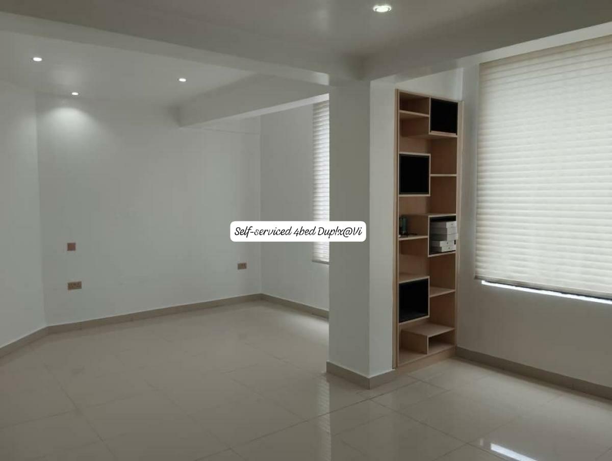 Serviced 4 Bedroom Terrace Duplex with Pool Bq and Other Facilities, Victoria Island (vi), Lagos, Terraced Duplex for Rent