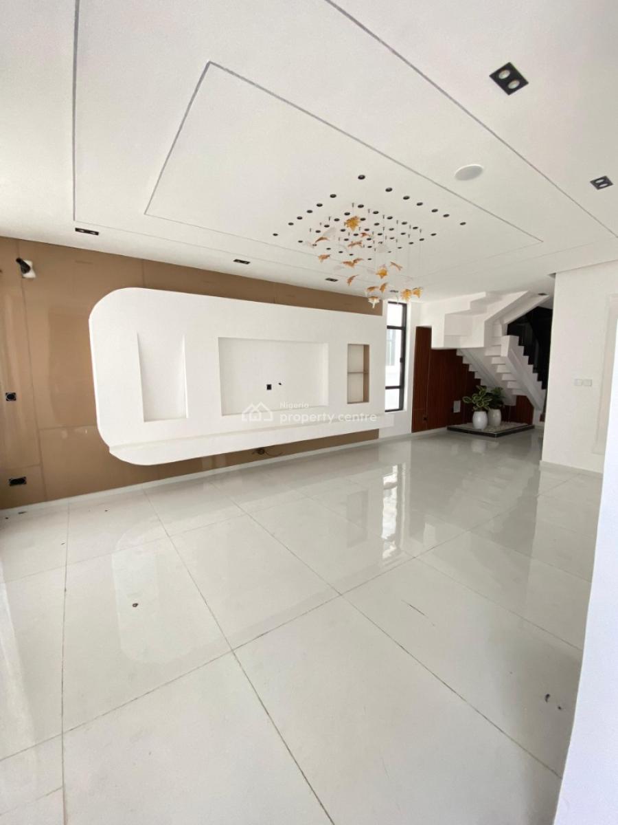 Luxurious 5 Bedroom Brand New Fully Detached Smart House with Bq, Chevron Toll Gate, Lekki, Lagos, Detached Duplex for Rent