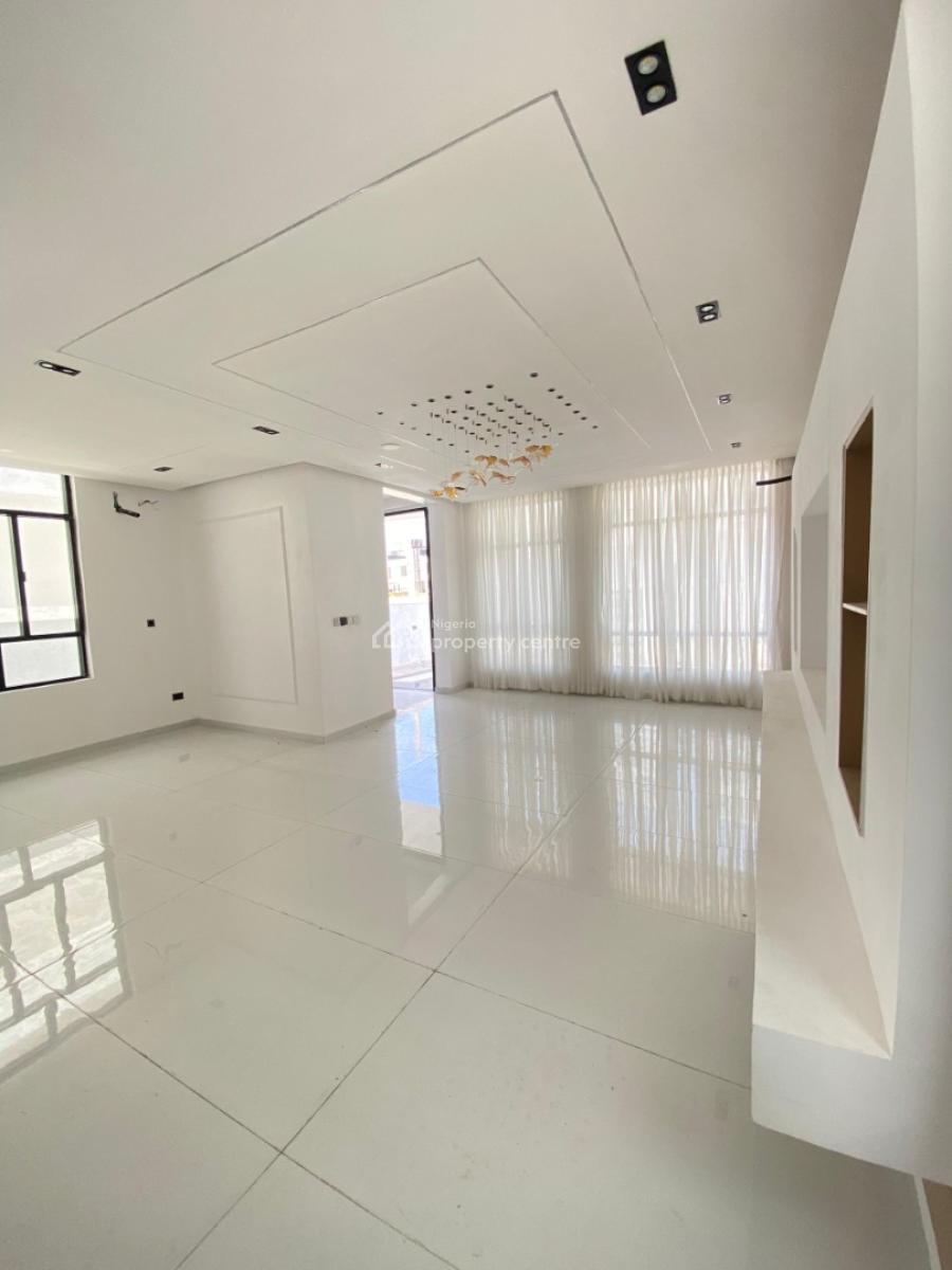 Luxurious 5 Bedroom Brand New Fully Detached Smart House with Bq, Chevron Toll Gate, Lekki, Lagos, Detached Duplex for Rent