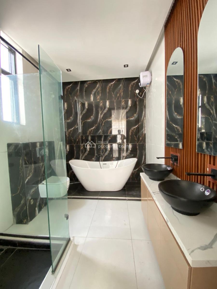 Luxurious 5 Bedroom Brand New Fully Detached Smart House with Bq, Chevron Toll Gate, Lekki, Lagos, Detached Duplex for Rent