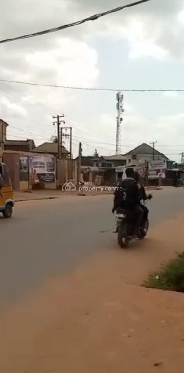 Residential More Than Half Plot of Land with Demolishable Building Fen, Off Alagbole Akute Road* ., Akute, Ifo, Ogun, Land for Sale