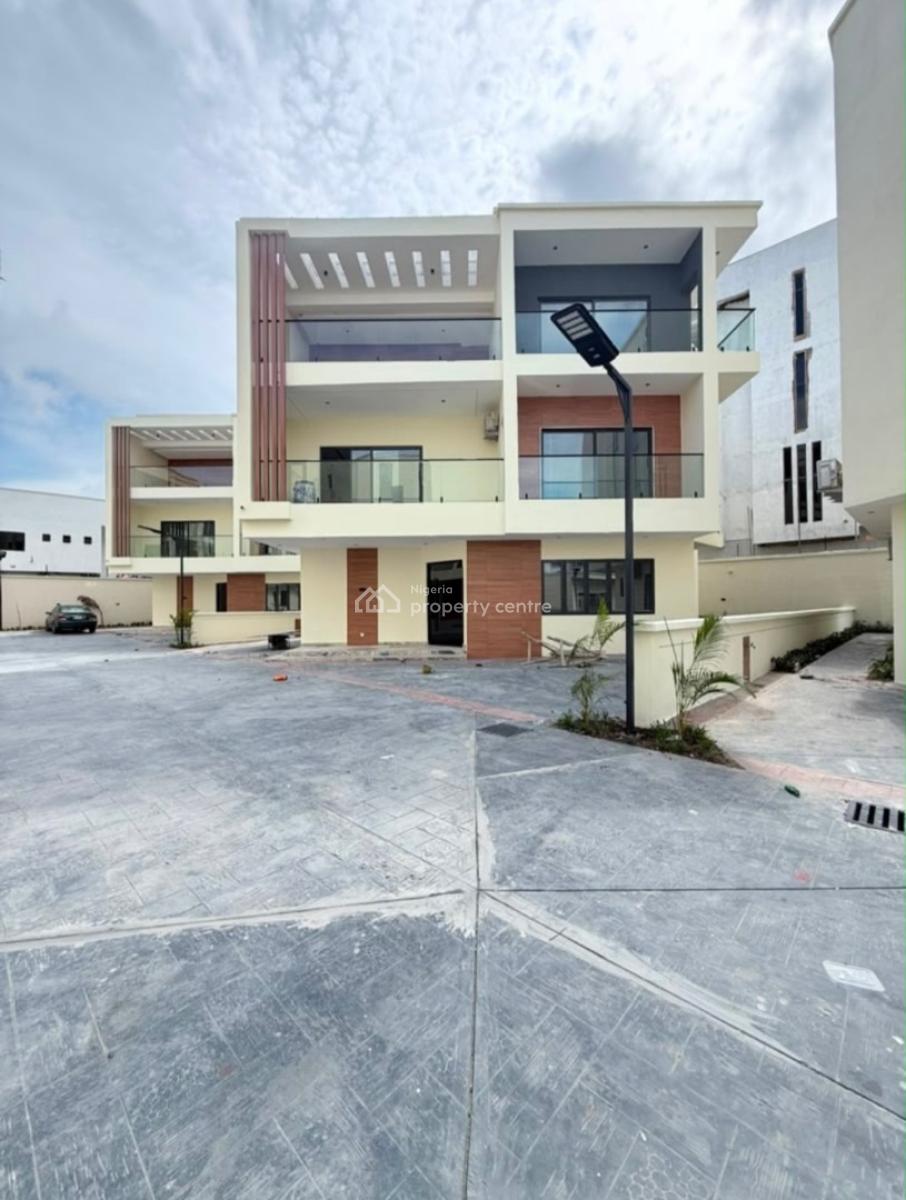 Newly Built and Serviced with 24/7 Power Supply 5 Bedroom En-suite Det, Ikoyi, Lagos, House for Rent
