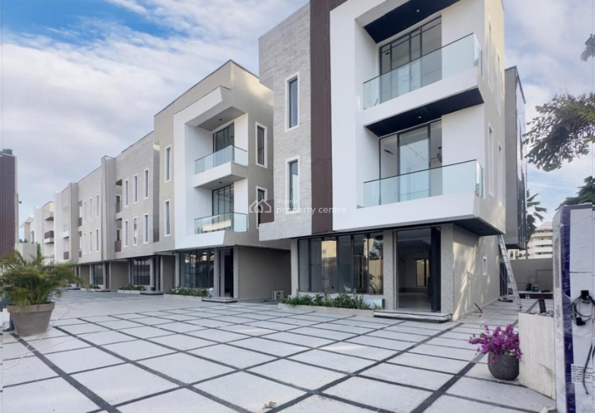 Newly Built and Serviced with 24/7 Power Supply 4 Bedroom En-suite Det, Ikoyi, Lagos, House for Sale