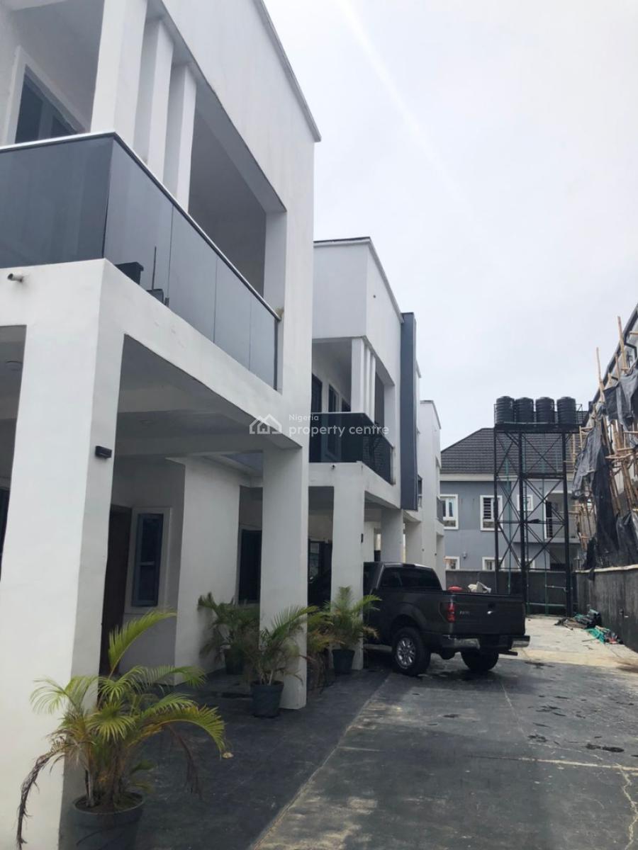 Executive Luxury 3bedroom Terrace Duplex with a Room Bq, Sunview Estate Opposite Crown Estate, Sangotedo, Ajah, Lagos, Terraced Duplex for Rent