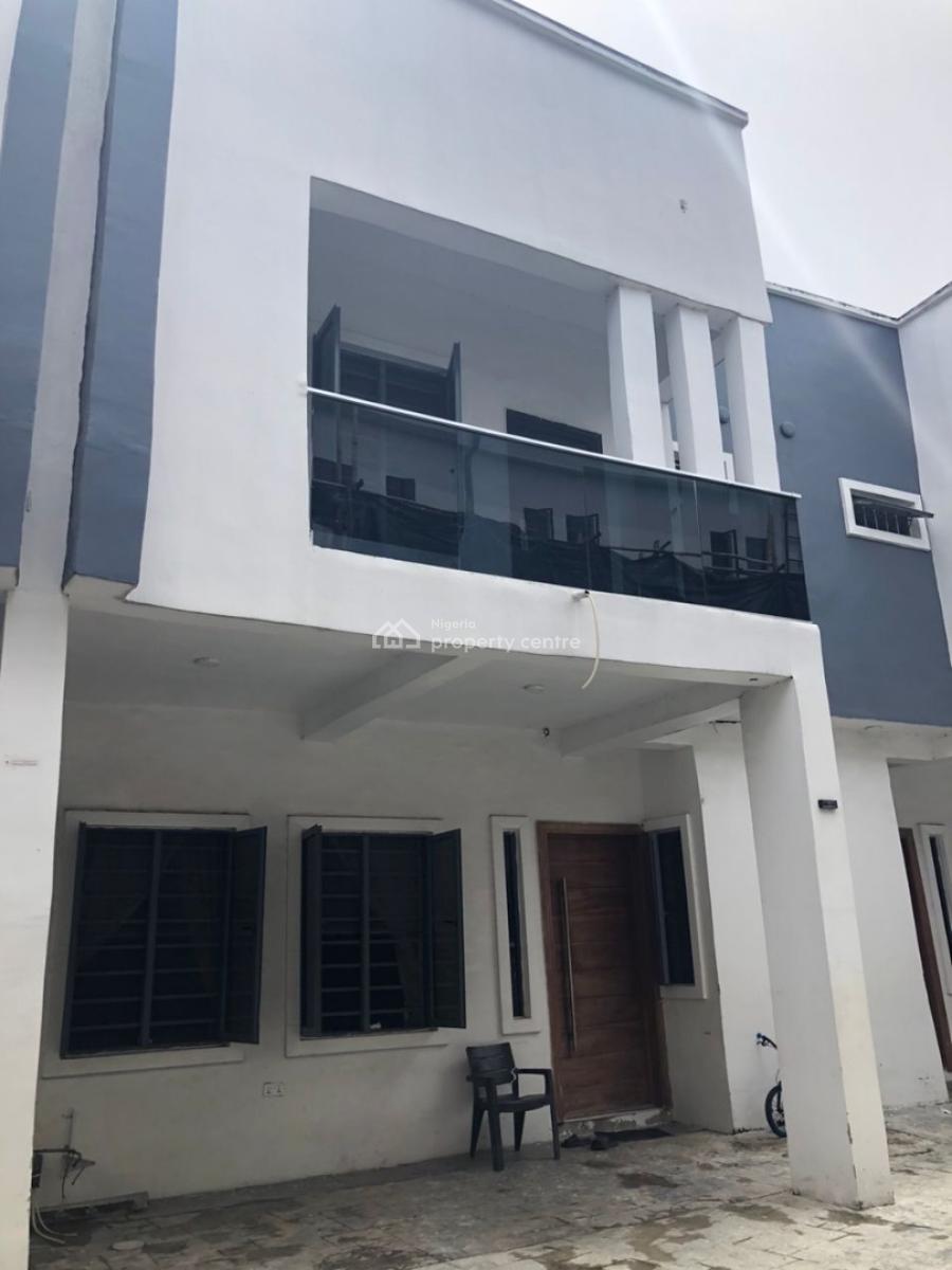 Executive Luxury 3bedroom Terrace Duplex with a Room Bq, Sunview Estate Opposite Crown Estate, Sangotedo, Ajah, Lagos, Terraced Duplex for Rent