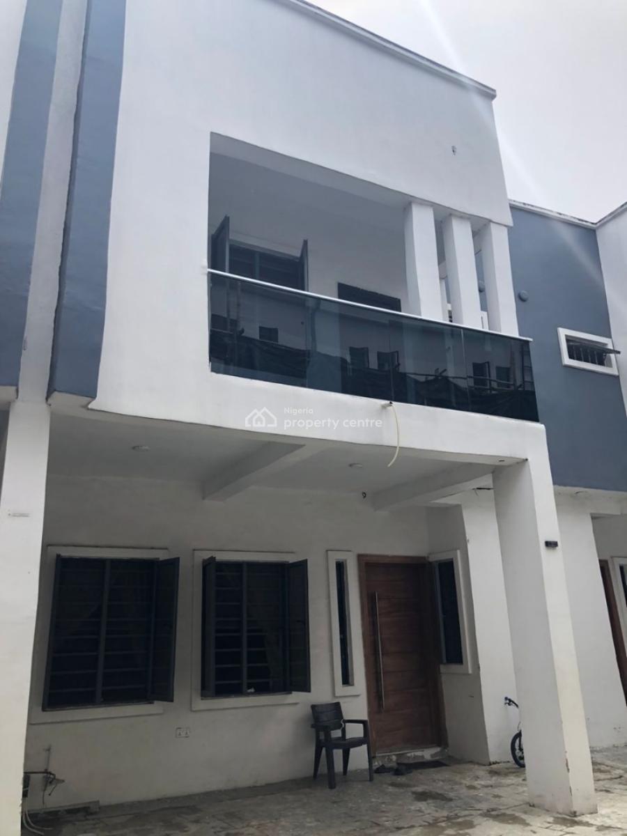 Executive Luxury 3bedroom Terrace Duplex with a Room Bq, Sunview Estate Opposite Crown Estate, Sangotedo, Ajah, Lagos, Terraced Duplex for Rent