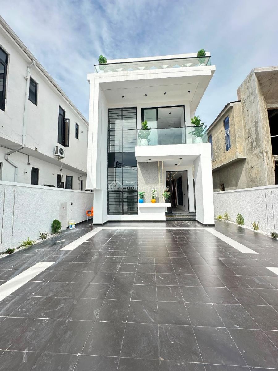 Outstanding 5 Bedroom Fully Detached Duplex with a Bq, Gym and Pool, Ikota, Lekki, Lagos, Detached Duplex for Sale