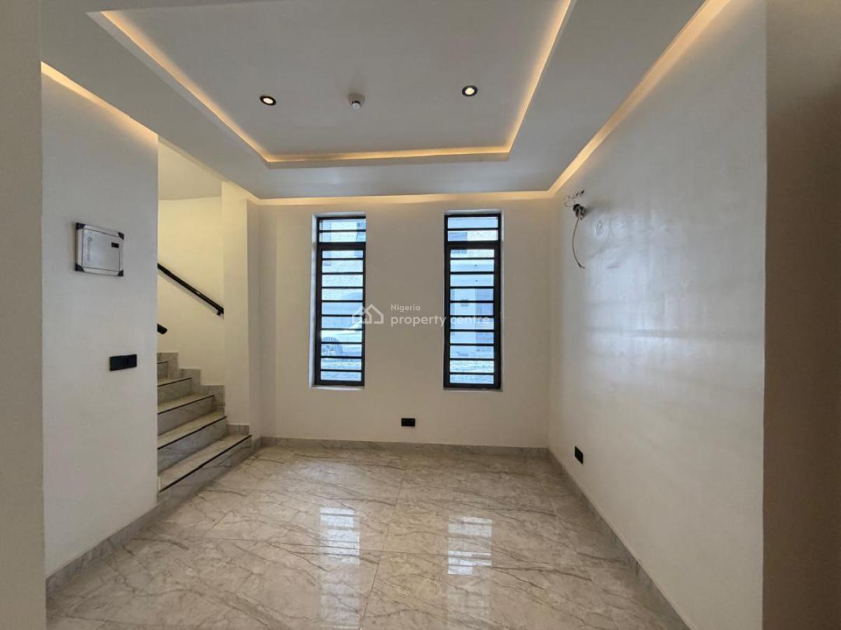 Brand New 4-bedroom Terrace Duplex with Bq, Off Whitesand School Road, Lekki Phase 1, Lekki, Lagos, Flat / Apartment for Rent
