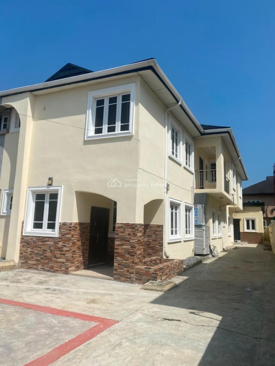 a Tastefully 4bedroom Semi Detached Without Bqout a Bq Let, Monastery Road, Novare Shopright, Sangotedo, Ajah, Lagos, Semi-detached Duplex for Rent