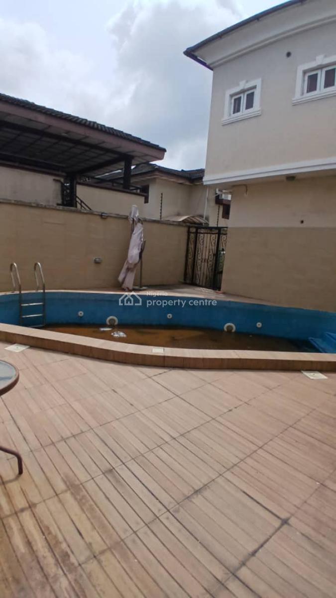 Well Maintained 5 Bedroom Detached Duplex with Pool and 2 Rooms Bq, Lekki Phase 1, Lekki Phase 1, Lekki, Lagos, Detached Duplex for Sale