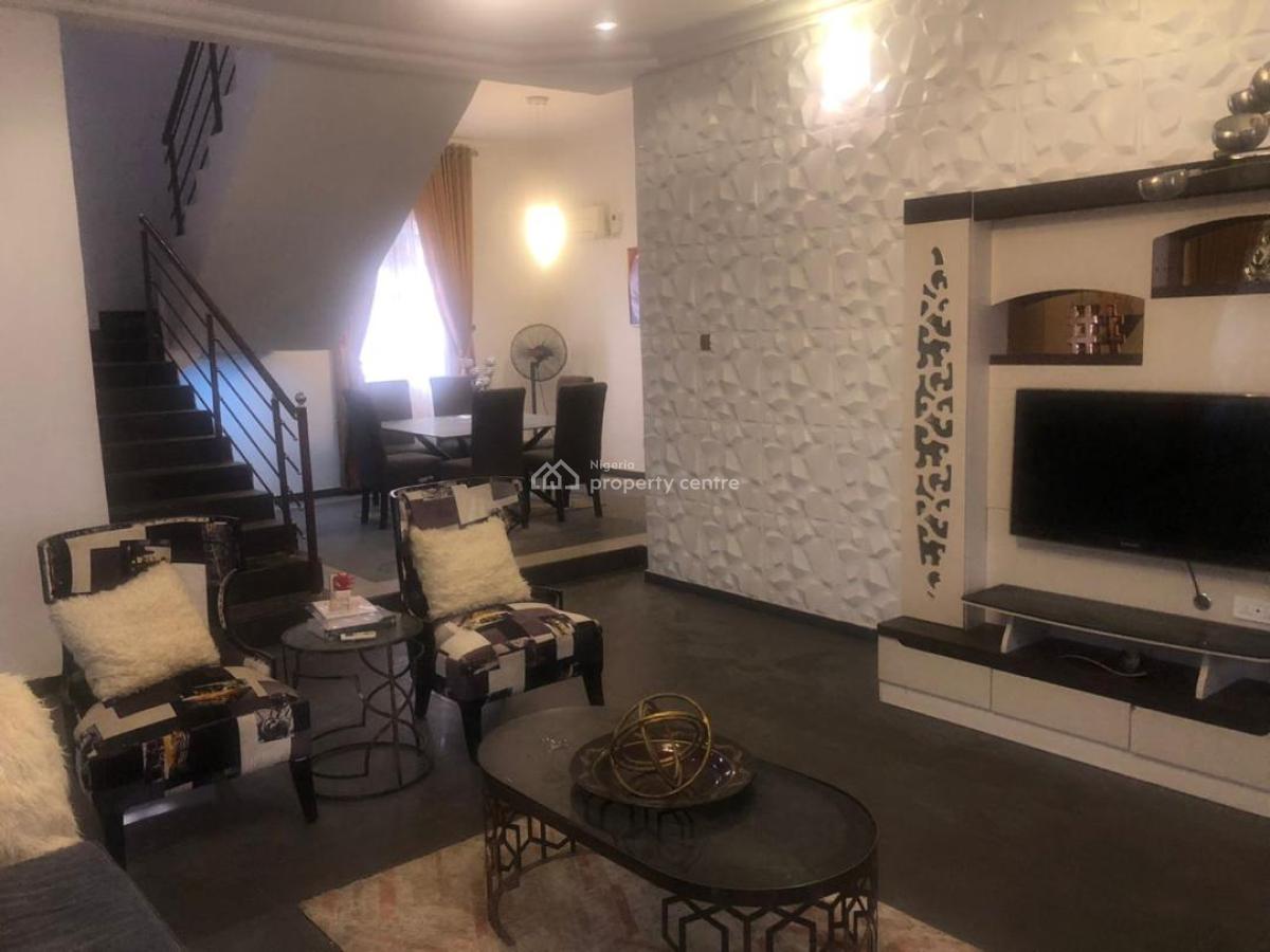 Fully Furnished 5 Bedroom Fully Detached Duplex in a Secure Estate, Ikota Villa, Lekki, Lagos, Detached Duplex for Rent