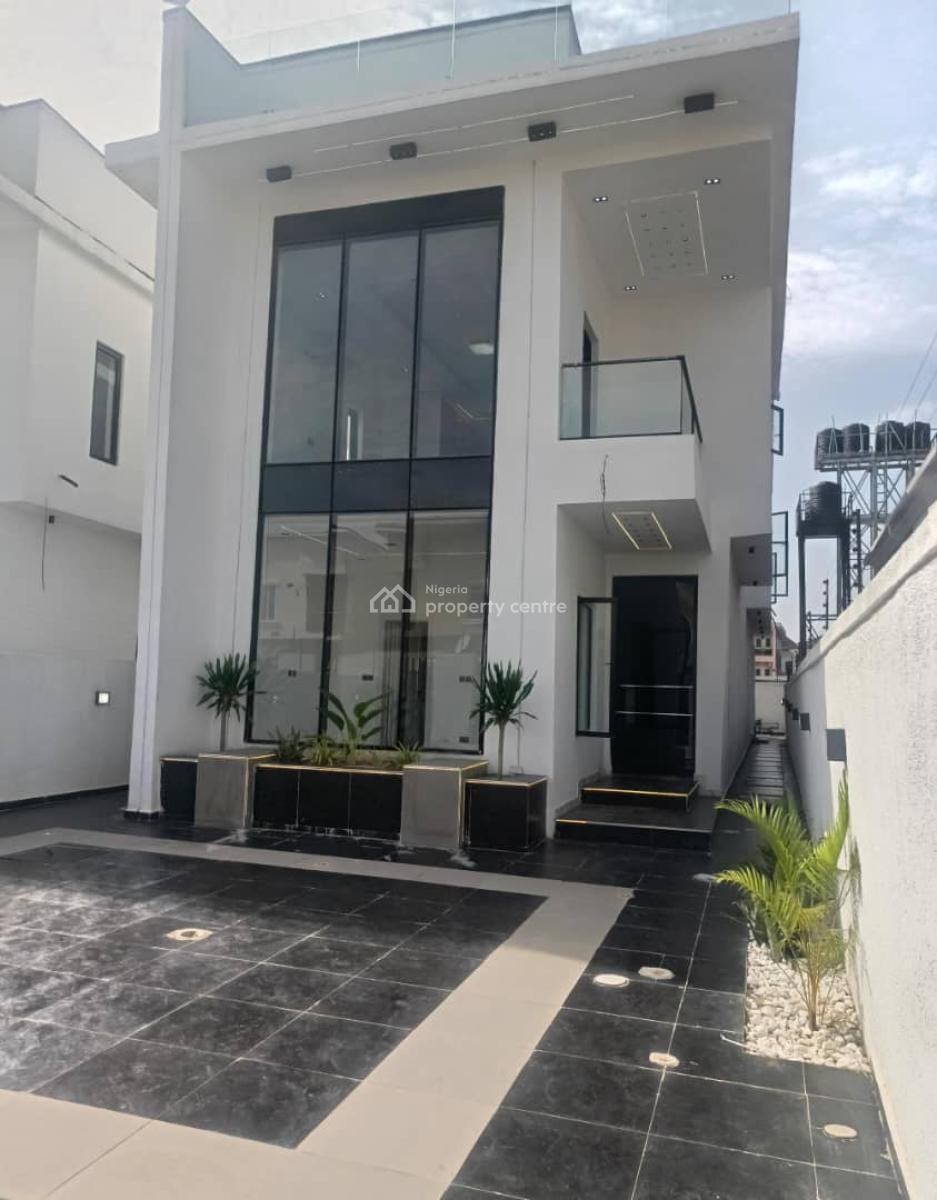Newly Built 5 Bedroom Detached Duplex with Bq & Pool, Ikota, Lekki, Lagos, Detached Duplex for Sale