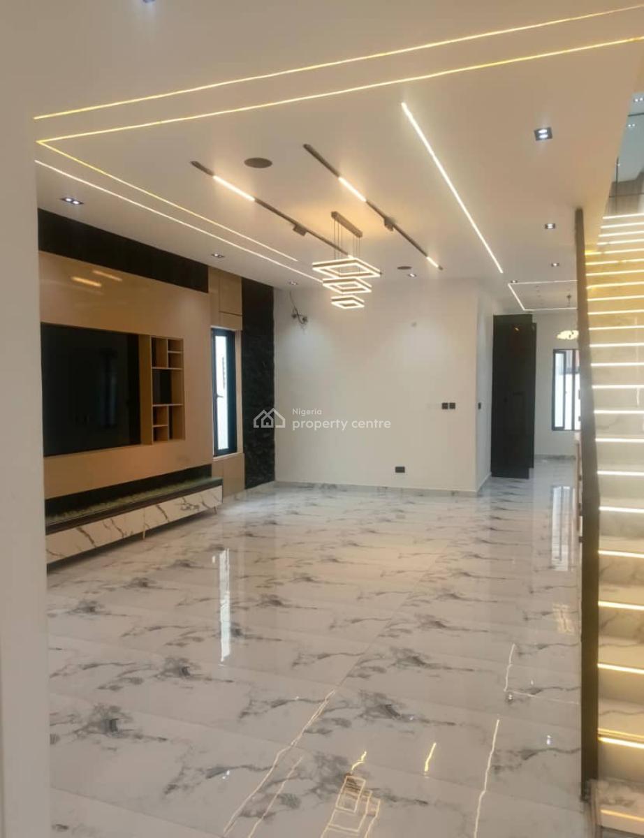 Newly Built 5 Bedroom Detached Duplex with Bq & Pool, Ikota, Lekki, Lagos, Detached Duplex for Sale