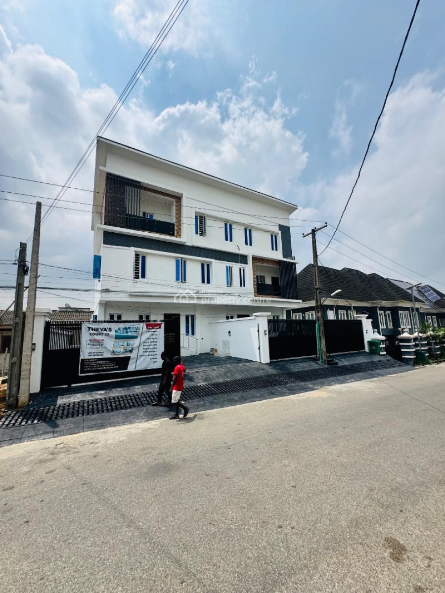 Newly Built 4 Bedroom Semi Detached Duplex with Bq, Opebi, Ikeja, Lagos, Semi-detached Duplex for Sale
