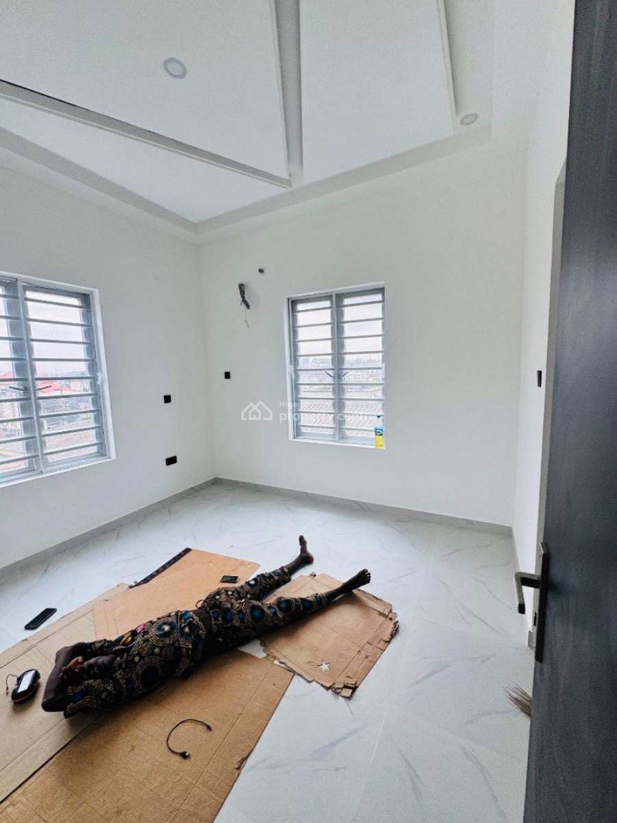 Newly Built 4 Bedroom Semi Detached Duplex with Bq, Opebi, Ikeja, Lagos, Semi-detached Duplex for Sale